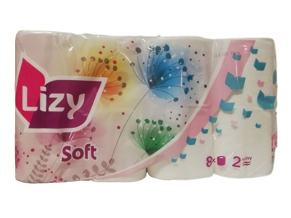 TP Lizy 2vr. 180 útržků celulóza | Papírové a hygienické výrobky - Toaletní papíry - Vícevrstvý